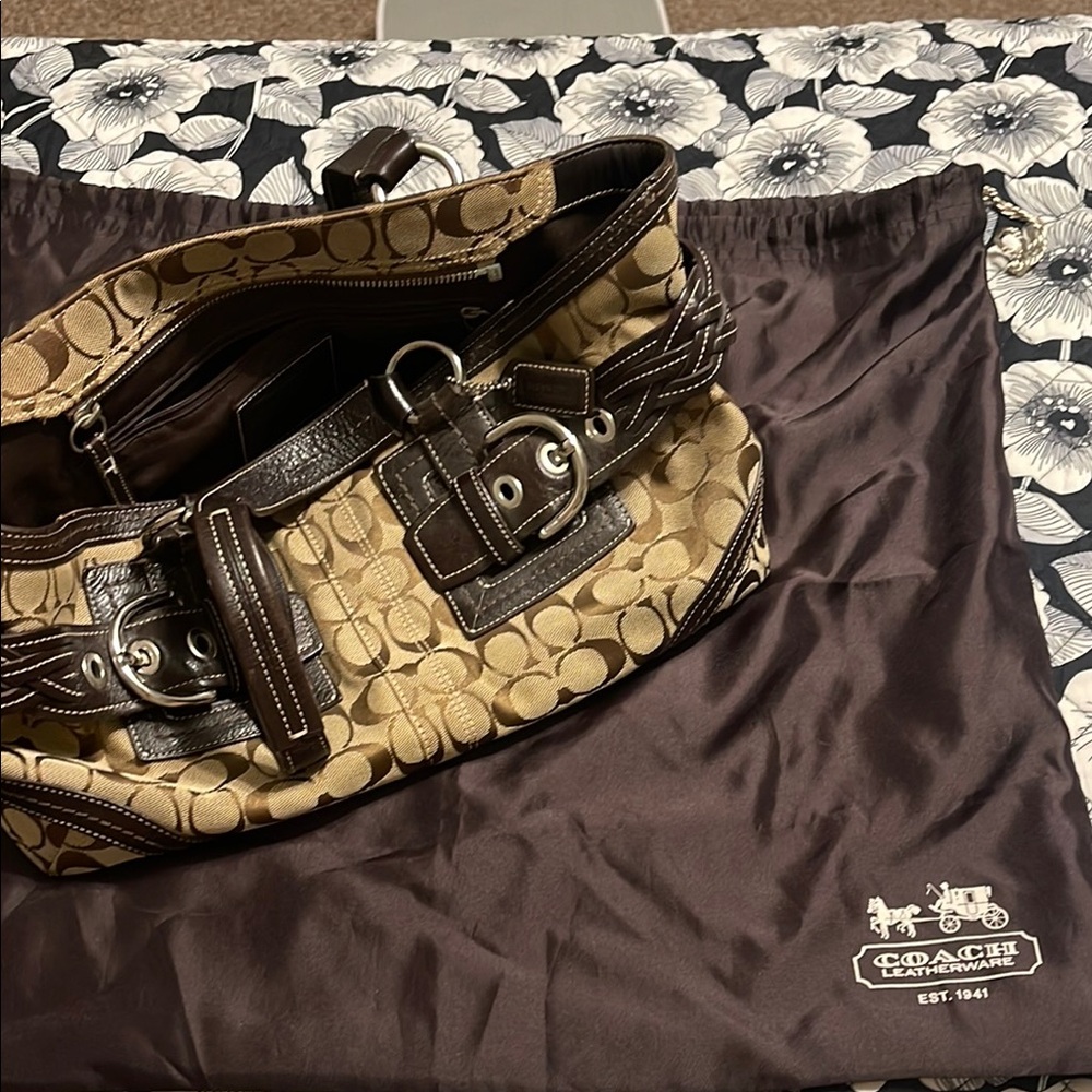 Coach Brown Signature Women’s Bag